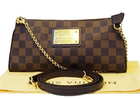 louis vuitton damier ebene eva pochette|louis vuitton damier ebene bags.